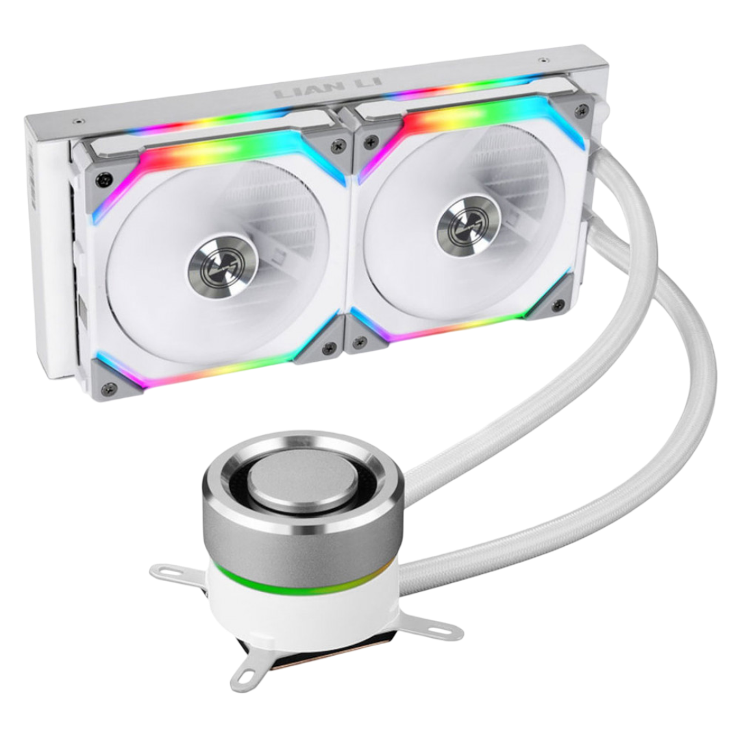 Lian Li Galahad AIO 240 RGB ホワイト 簡易水冷 Galahad AIO 240/360 - ARGB CPU クーラー